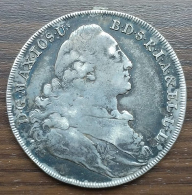 Moneda Bavaria - 1 Thaler 1771 - Argint foto