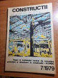 Revista constructii iulie 1979