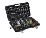 Trusa chei si biti PM-ZKNB-216SU-PRO, 1/2" | 1/4" | 3/8", 216 bucati, Powermat PM1613