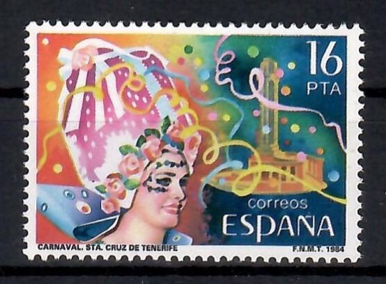 Spania 1984 - Carnavale, 2 serii, 4 poze, MNH