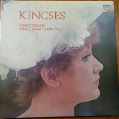 Disc Vinil Kincses Veronika ‎– Operettdalok -Qualiton ‎– SLPX 16615