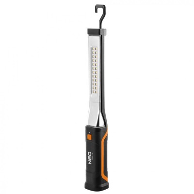 Lampa de lucru 8W 600lm cu acumulator, 3.7V Li-Ion, cablu si incarcator incluse 99-043 foto