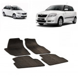 Cumpara ieftin Set covorase cauciuc dedicate SKODA FABIA II (2007-2014)