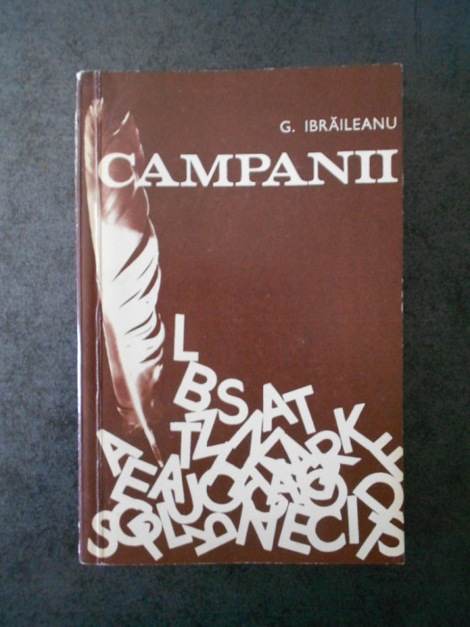G. IBRAILEANU - CAMPANII