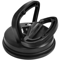 Ventuza pentru indreptat caroseria, din cauciuc si plastic, 6.5 X 5.8 cm, negru