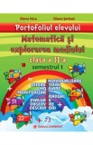 Portofoliul elevului: Matematica si explorarea mediului - Clasa 2 Sem.1 - Elena Nica