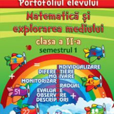 Portofoliul elevului: Matematica si explorarea mediului - Clasa 2 Sem.1 - Elena Nica