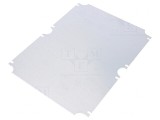 Placă de montare oţel 161x211x1,5mm