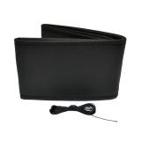 Husa snuruita pentru volan auto Otom marimea M 38-39 cm, din piele ecologica, placuta la atingere, cu ac si ata pentru coasere