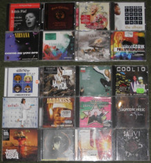 CD Black Eyed Peas,Saw VI,Coldplay,Coolio,Moby,Depeche Mode,Enigma,Pink,Gorillaz foto