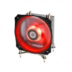 Cooler procesor ID-Cooling SE-912I iluminare rosie foto