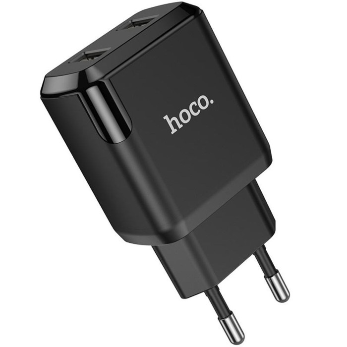 Incarcator Retea HOCO N7 Speedy, 10.5W, 2 X USB, Negru