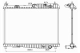 NRF 53152 EASY FIT Radiator, racire motor