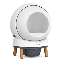 PetSafe ScoopFree SmartSpin Toaleta automata pentru pisici, cu autocura?are foto