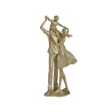 Figurina din rasina Family Golden 18 cm x 40 cm, Inart