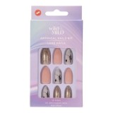 Unghii false 080 Sparkle &amp; Shine Wild &amp; Mild N24