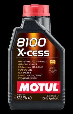 MOTUL 102784 8100 X-CESS 5W40 ulei de motor foto