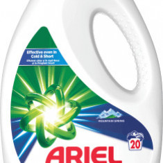 Ariel Detergent lichid Mountain Spring 20 spălări, 1 l