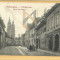 CARTE POSTALA &quot;SIBIU-STRADA MACELARILOR&quot;, 1910, Alb/Negru, Circulata!