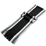 Fular barbatesc Duo negru