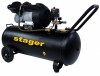 Compresor aer Stager HM3100V-10, 100L, 10bar, 356L min, monofazat, angrenare directa