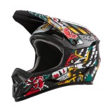 Cumpara ieftin Casca Ciclism O&#039;Neal Backflip Inked V.24 - 61-62 Cm, XL, Policolor Ultimate FactoryBikes
