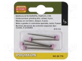 Piatră de şlefuit PROXXON 6mm, 2,35mm, 5 bucăți