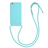 Husa pentru Apple iPhone 6 Plus / iPhone 6s Plus, Silicon, Verde, 56274.23, kwmobile, Textil, Carcasa