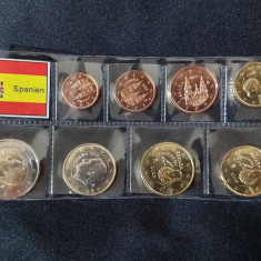 Euro set - Spania 2023 de la 1 cent la 2 euro, 8 monede