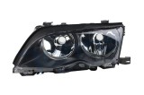Far Bmw Seria 3 (E46), Sedan/Combi, 10.2001-06.2005, fata, Stanga, ZKW type, H7+H7+W5W; electric; rama neagra; cu motor, AL (Automotive Lighting), AL Automotive Lighting