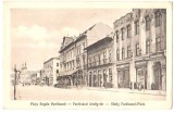 SV * Targu Mures * PIATA REGELE FERDINAND * anii &#039;20 * animata, Circulata, Necirculata, Fotografie, Printata