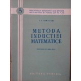 METODA INDUCTIEI MATEMATICE-I.S. SOMINSCHI-308941