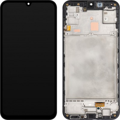Display cu Touchscreen Samsung Galaxy M15, cu Rama, Negru (Gray), Service Pack GH82-34683A foto