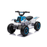 ATV electric pentru copii cu muzica si lumini 12V Albastru, Oem