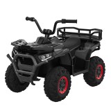 ATV electric pentru copii intre 2 si 5 ani, model Mini Desert, 120W 12V, telecomanda inclusa, bluetooth, negru