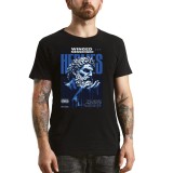 Tricou Barbati, cu grafica mitologica, negru, marime L