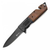 Cutit pliabil de vanatoare Foxter, 23 cm, clema agatat, maner ergonomic