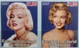 Easdale Island Marlyn Monroe actori actrita cantareata 2v. nedantelate Mnh