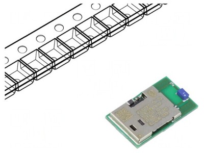Modul Bluetooth Classic/LE cu GPIO, I2C, SPI, UART SMD foto