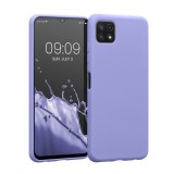 Cumpara ieftin Husa Kwmobile pentru Samsung Galaxy A22 5G, Silicon, Albastru, 58471.108, Carcasa