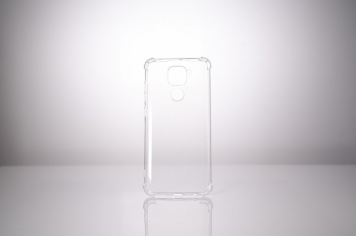 Husa Xiaomi Redmi Note 9 Spacer, transparenta, grosime 1.5mm, protectie suplimentara antisoc la colturi, material flexibil TPU &quot;SPPC-XI-RM-N9-CLR&quot;