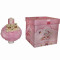 Set lumanare si cutie pentru transport trusou - roz