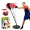 Set de box pentru copii, manusi si para box, pompa pentru umflat, inaltime relgabila 70-106 cm