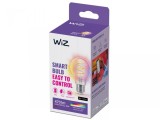 Cumpara ieftin Bec LED RGB inteligent WiZ Connected Filament Clear A60, Wi-Fi,