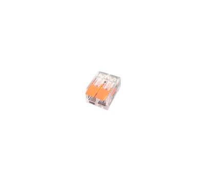 Conector legatura Doza 2 Poli, KV222-612 transparent, 35A 600V 0.5-6mm2 foto