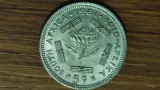 Africa de sud - moneda de colectie argint - 5 cents 1961 UNC - Jan van Riebeeck - superba ! bijuterie de moneda!