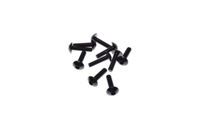 Set 10 suruburi aluminiu 5x20, culoare negru Cod Produs: MX_NEW AW53141 foto