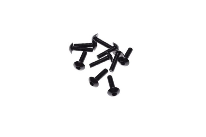 Set 10 suruburi aluminiu 5x20, culoare negru Cod Produs: MX_NEW AW53141