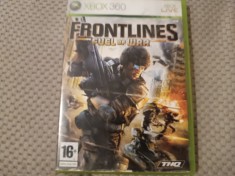 Joc Frontlines Fuel of war, xbox360 xbox 360, actiune, aventura, shooter