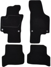 Covorase auto (set, velur, 4 bucati, culoare negru) VW GOLF PLUS intre 2004-2013 foto